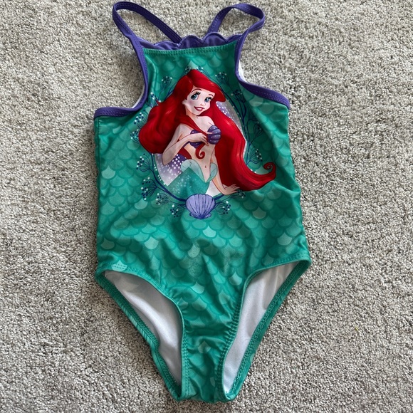Disney Princess Ariel swimsuit in 3T - Picture 1 of 3